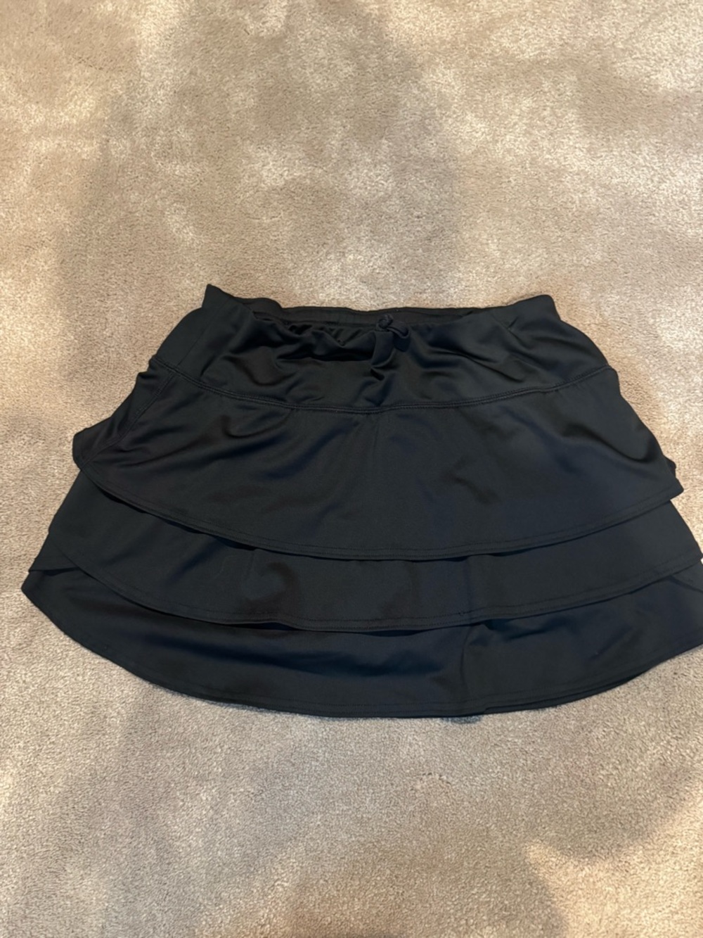 Athleta Black Tiered Skort - Women's Circle Skater